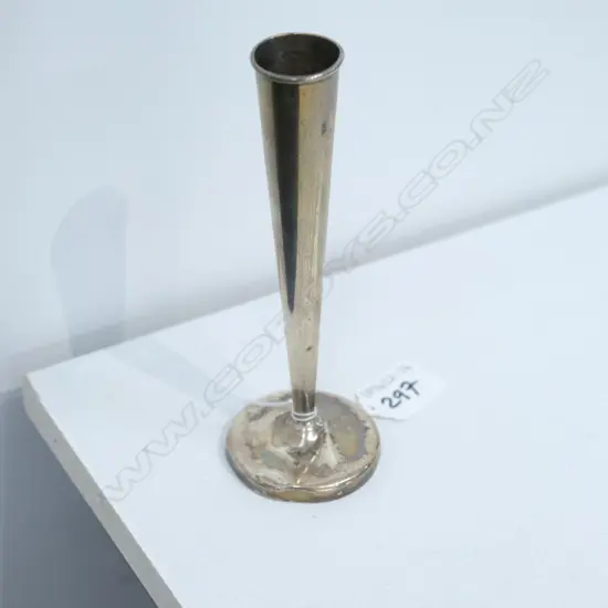 ST. SILVER SPECIMEN VASE