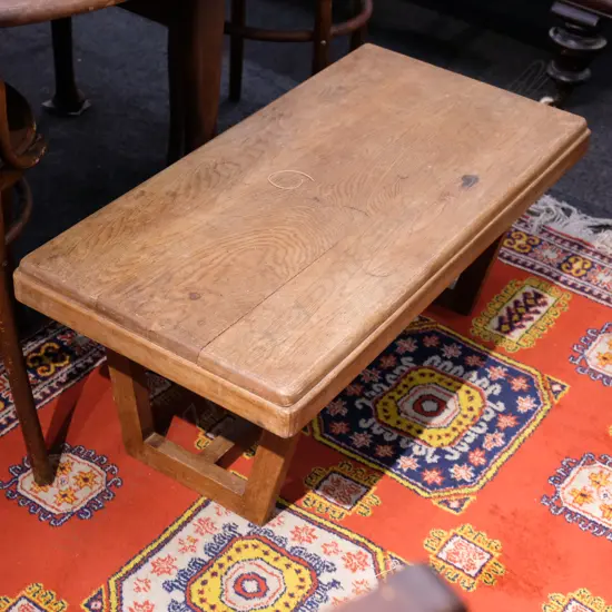 MID CENTURY NZ COFFEE TABLE OAK - FOWLER DRUMMOND & WADDELL
