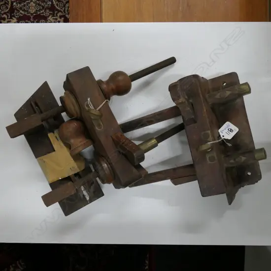 2 WOODEN JOINERS PLANES