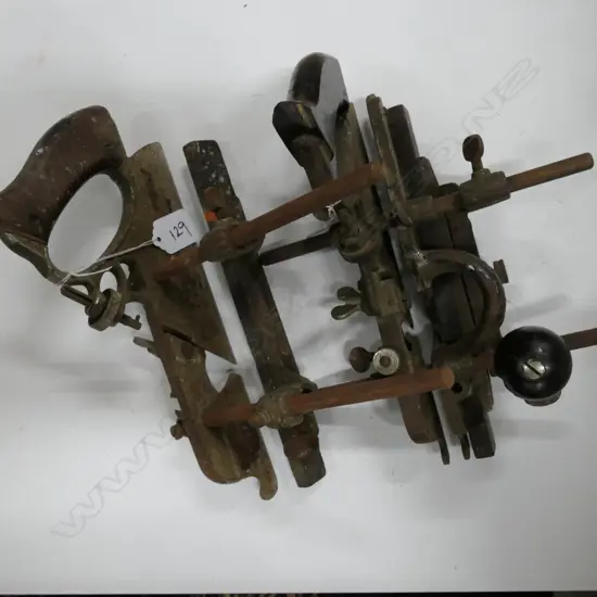 STANLEY NO 45 PLANE WITH ROSEWOOD HANDLE + ONE OTHER