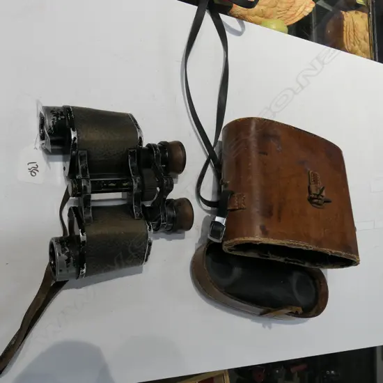 CASED FIELD BINOCULARS