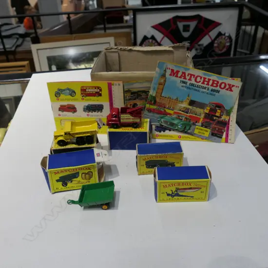4 ASST MATCHBOX TOYS ETC