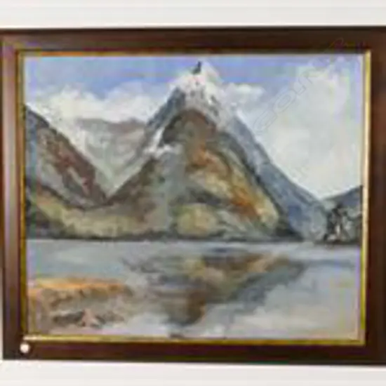 ARTIST UNKNOWN, MITRE PEAK, OIL ON BOARD (More...)