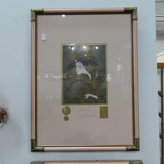 KAREL BURROWS ARTWORK GEISHA III