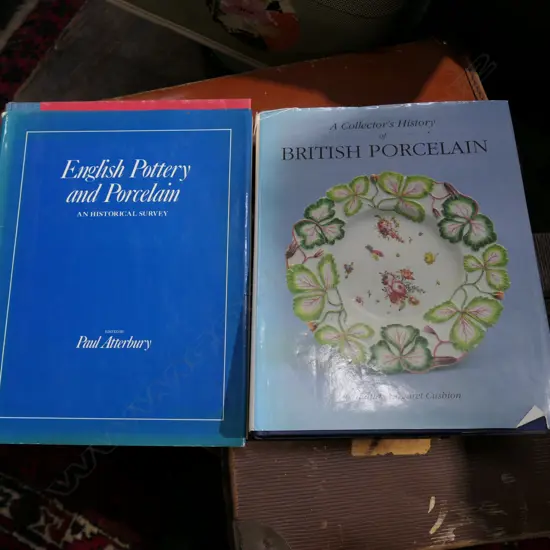 TWO REFERENCE BOOKS - BRITISH PORCELAIN