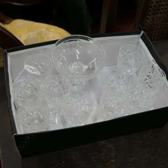 WEBB CORBETT STEMMED CRYSTAL 