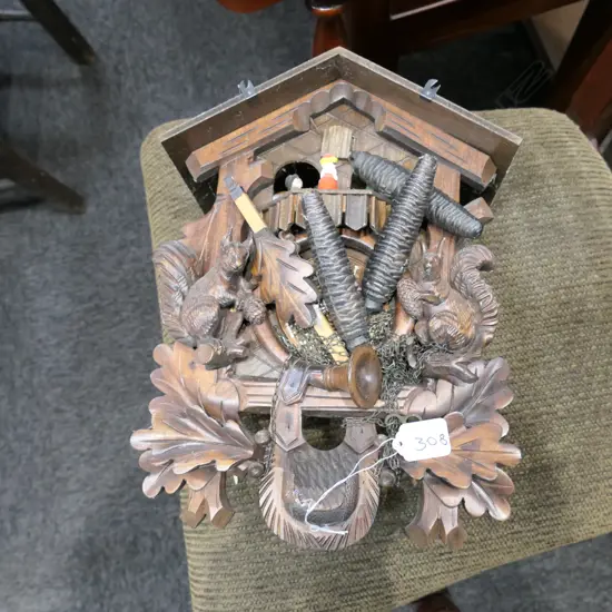 BLACK FOREST STYLE CUCKOO CLOCK