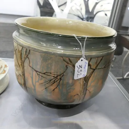 ROYAL DOULTON JARDINIERE FOREST SCENE