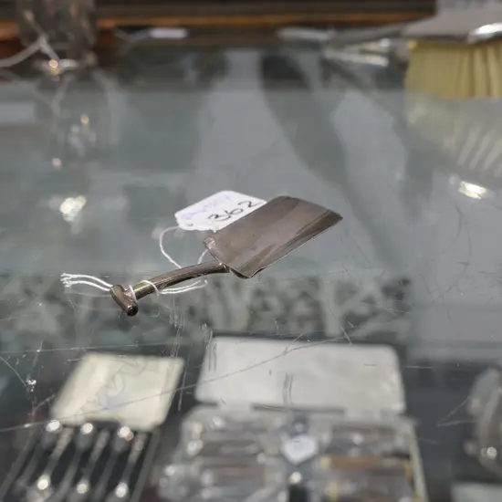 S/SILVER SHOVEL FORM CADDY SPOON