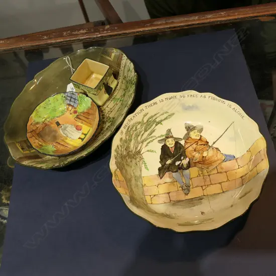 4 PCES OF ROYAL DOULTON SERIES WARE