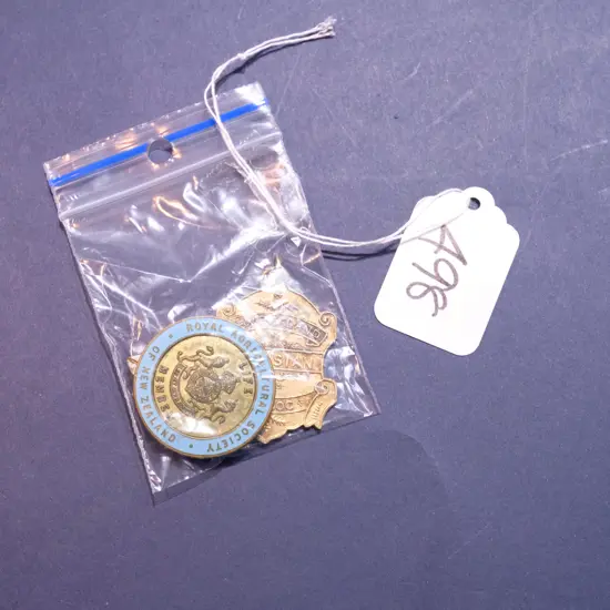 3 NZ MEDALLIONS; A&P M&K THEO MEYER