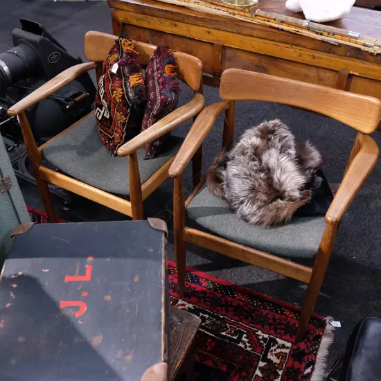 TWO MODERNIST ARMCHAIRS