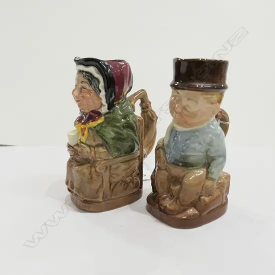 2 SML R/D TOBY JUGS 'FAT BOY' + SAIREY GAMP