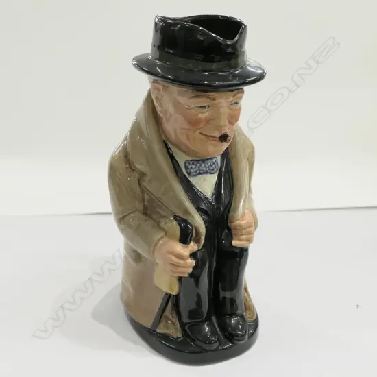 R/D CHURCHILL TOBY JUG LARGE