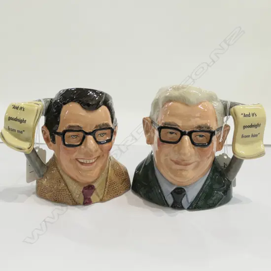 R/D CHARACTER JUGS - THE TWO RONNIES (D7114 / D7113)