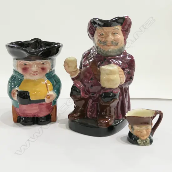 R /DOULTON TOBY/TINY+ ONE OTHER H 130 MM