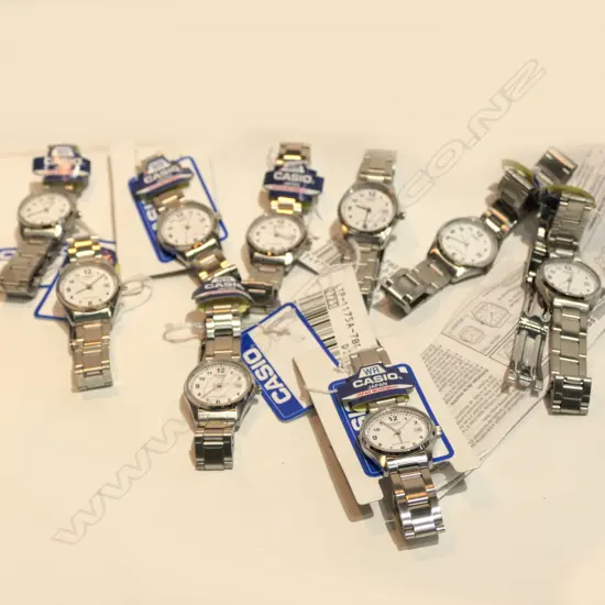 8 ASST NEW OLD STOCK LADIES CASIO WATCHES