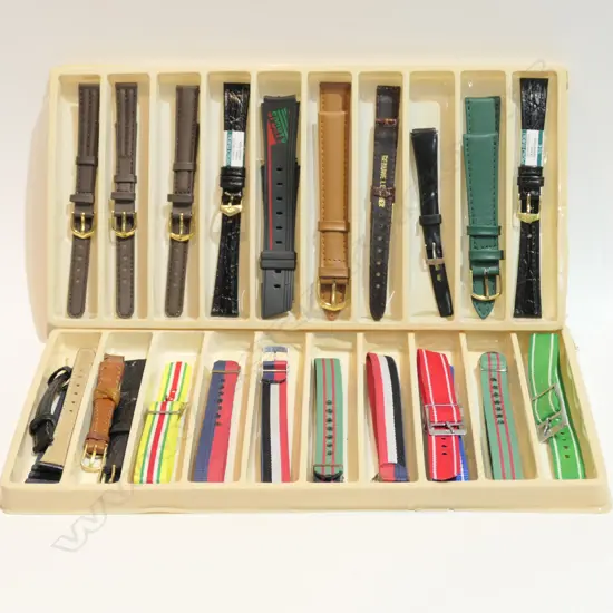 2X VINTAGE ASSTD. WATCH STRAPS 