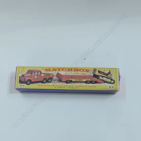 BOXED MATCHBOX K8 PRIME TRANSPORT AND MOVER