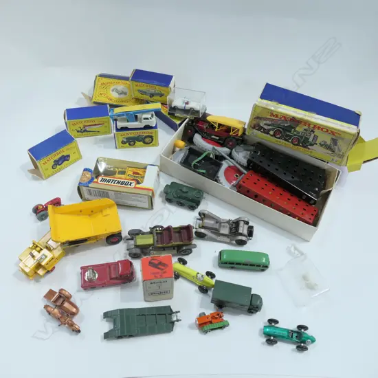 ASST MATCHBOX / MECCANO / FUN HO / MATCHBOX BOXES