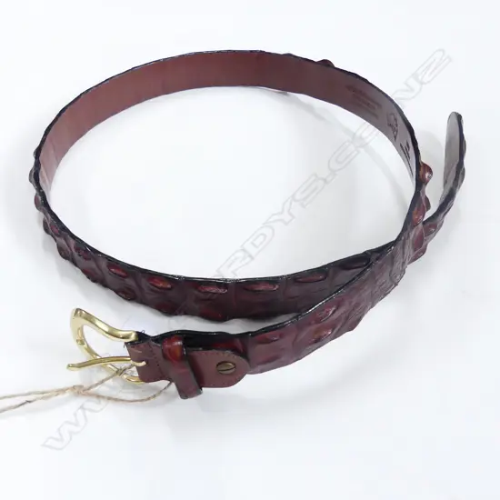 AUSTRALIAN CROCODILE BELT