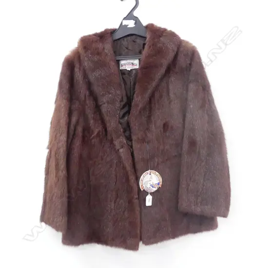 RUSSIAN MINK MARMOT FUR JACKET