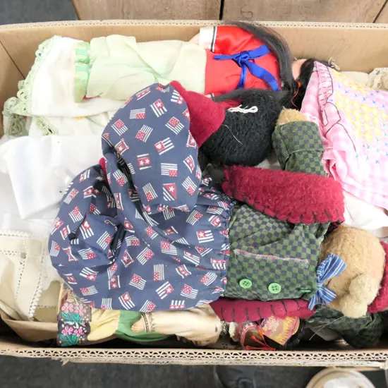 BOX LOT FIVE WOOL / ANGORA BLANKETS