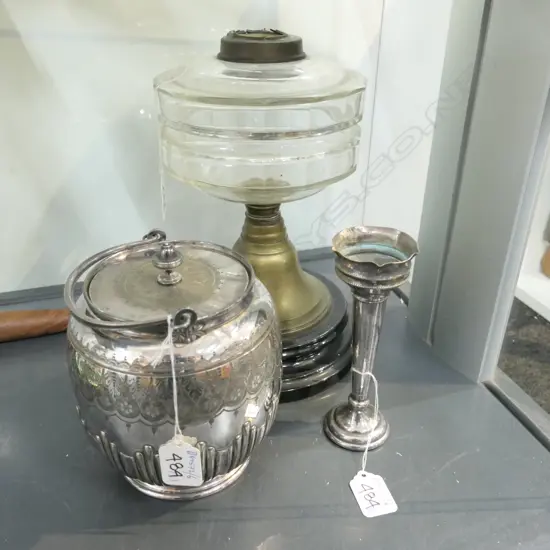 KERO LAMP BASE/EP SPILL + BISCUIT BARREL