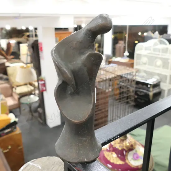 BRONZE STYLIZED STATUE H. 200MM