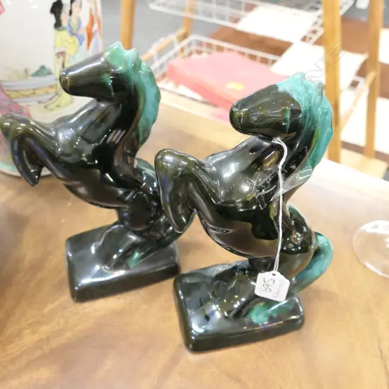 PR BLUE MOUNTAIN POTTERY HORSES