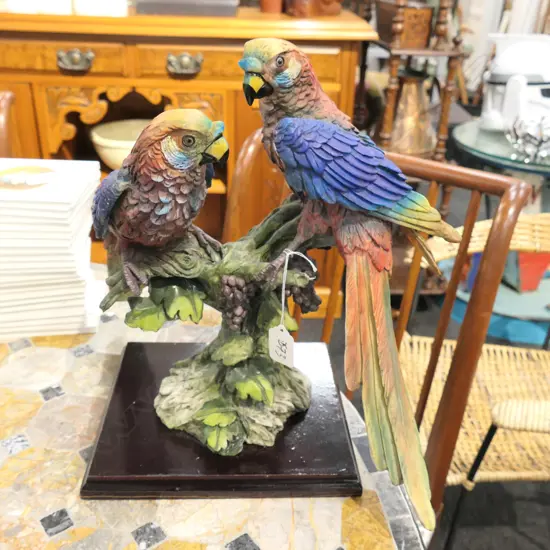 CERAMIC PARROTS