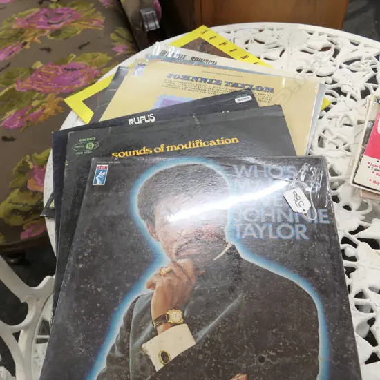 ASSTD COLLECTABLE RECORDS RUFUS THOMAS/ ULTIMATE SPINACH ETC SOME STILL SEALED