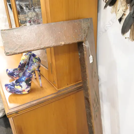 ART NOUVEAU COPPER FIRE FENDER