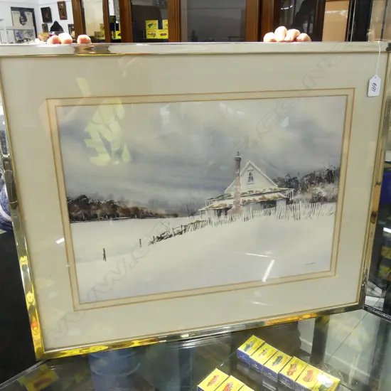 TONY LEWIS W/C 'SNOWED IN CENTRAL OTAGO'