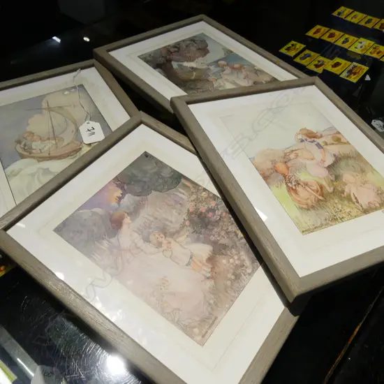 SET 4 CHILDRENS PRINTS 250MM X 210MM