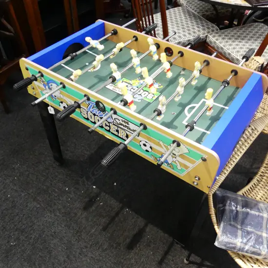 RETRO SIMPSONS SOCCER TABLE GAME H. 780MM L. 940MM