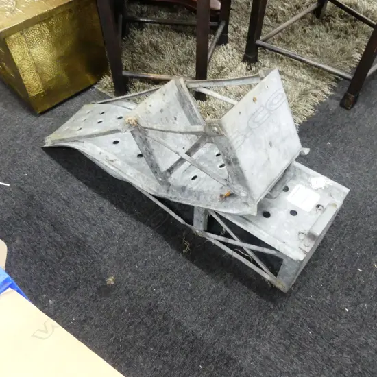 2X STEEL CAR VEHICLE RAMP L. 920MM