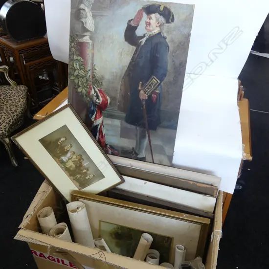 LARGE LOT OF FRAMED AND UNFRAMED PRINTS NEW AND OLD