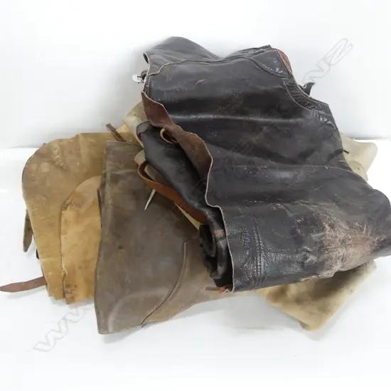 ASST LEATHER COWBOY CHAPS