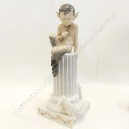 ROYAL COPENHAGEN 456 FAUN ON COLUMN