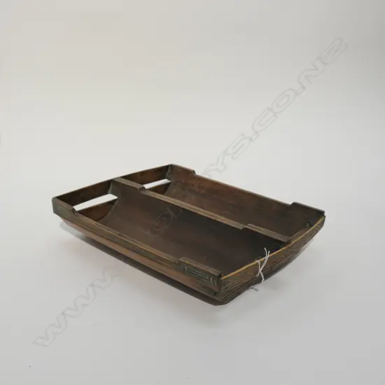 ORIENTAL BAMBOO DISH L. 310MM