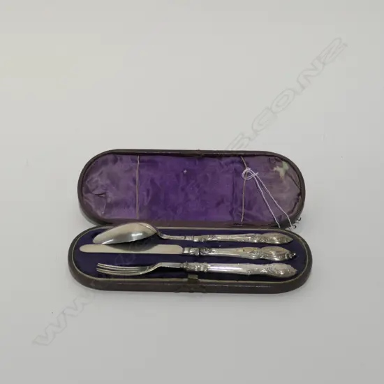SILVER CHILDS CUTLERY SET