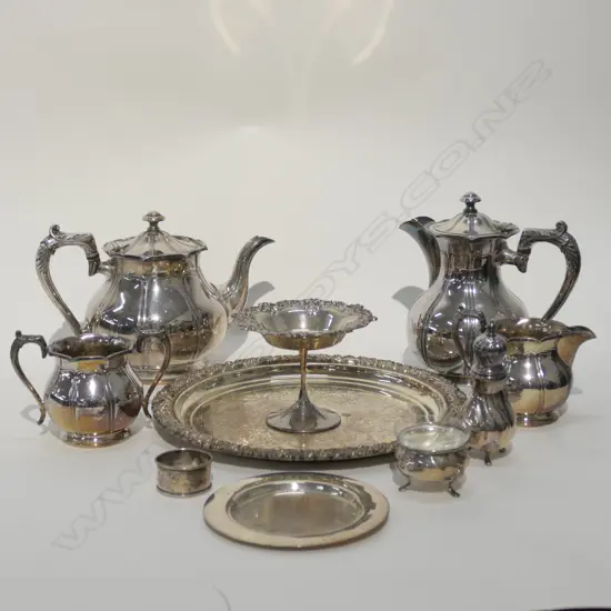 ASSORTED SILVER PLATE