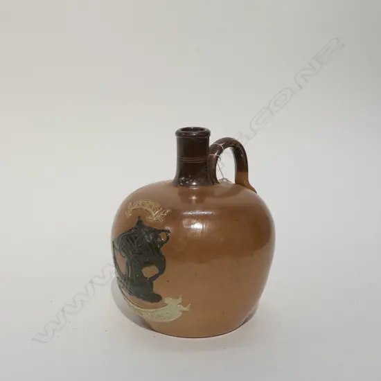 ROYAL DOULTON STONEWARE 'SPECIAL HIGHLAND WHISKY' FLASK