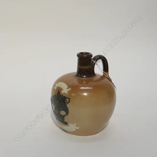 ROYAL DOULTON STONEWARE 'SPECIAL HIGHLAND WHISKY' FLASK