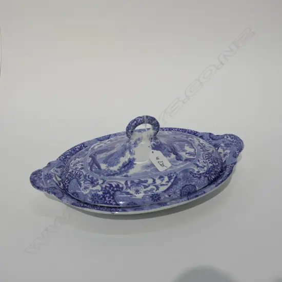 SPODE 'ITALIENE' LIDDED SERVING DISH 