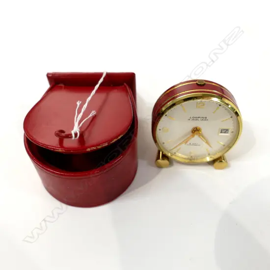 LOOPING SWISS TRAVEL CLOCK - BOXED