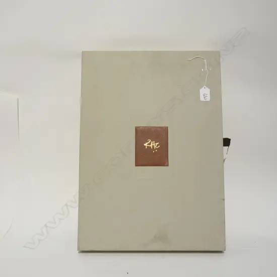 RAYMOND CHING PRESENTATION BOOK 'THE BIRD PAINTINGS'