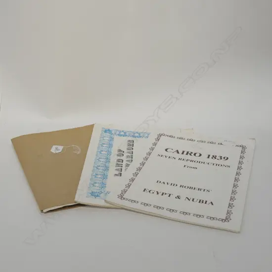 FOLDER OF VINTAGE PRINTS ETC.