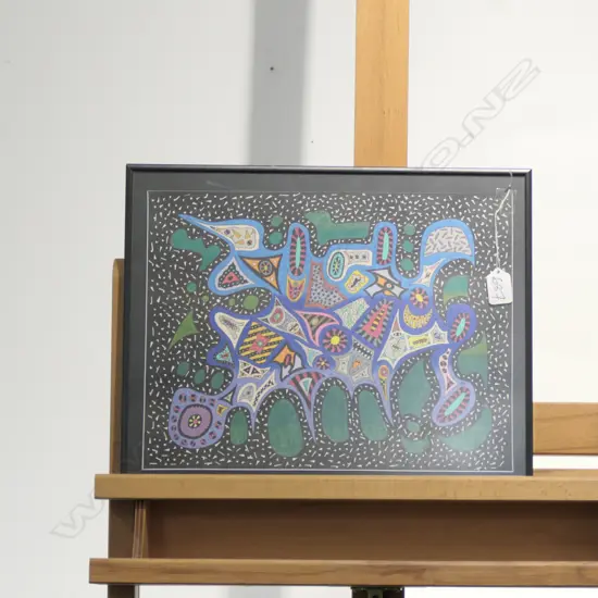 JAMES CHURCH INK DRAWING